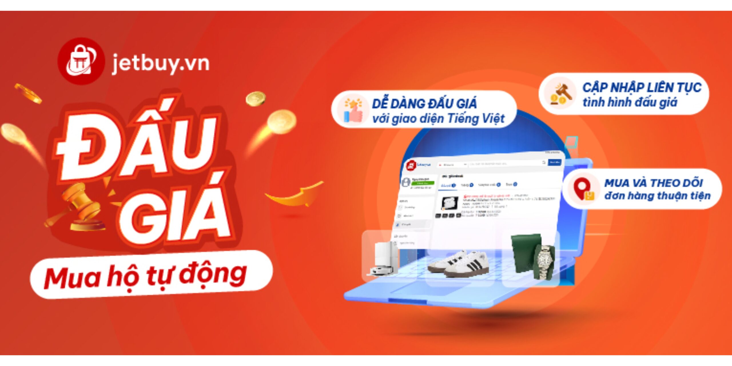 đấu giá hàng Nhật trên Jetbuy.vn